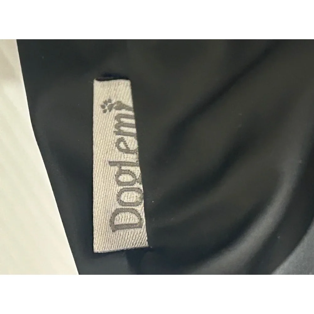 DogLemi Black Waterproof Dog Leggings Protective Boots Reflective XXXL